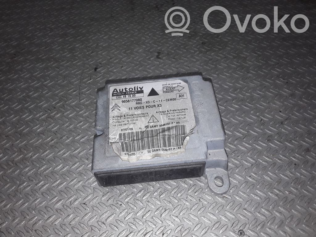 Airbagsteuergerät   603481900