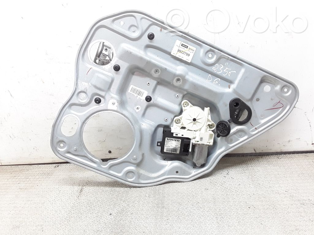 Volvo V50 Regulador de puerta trasera con motor