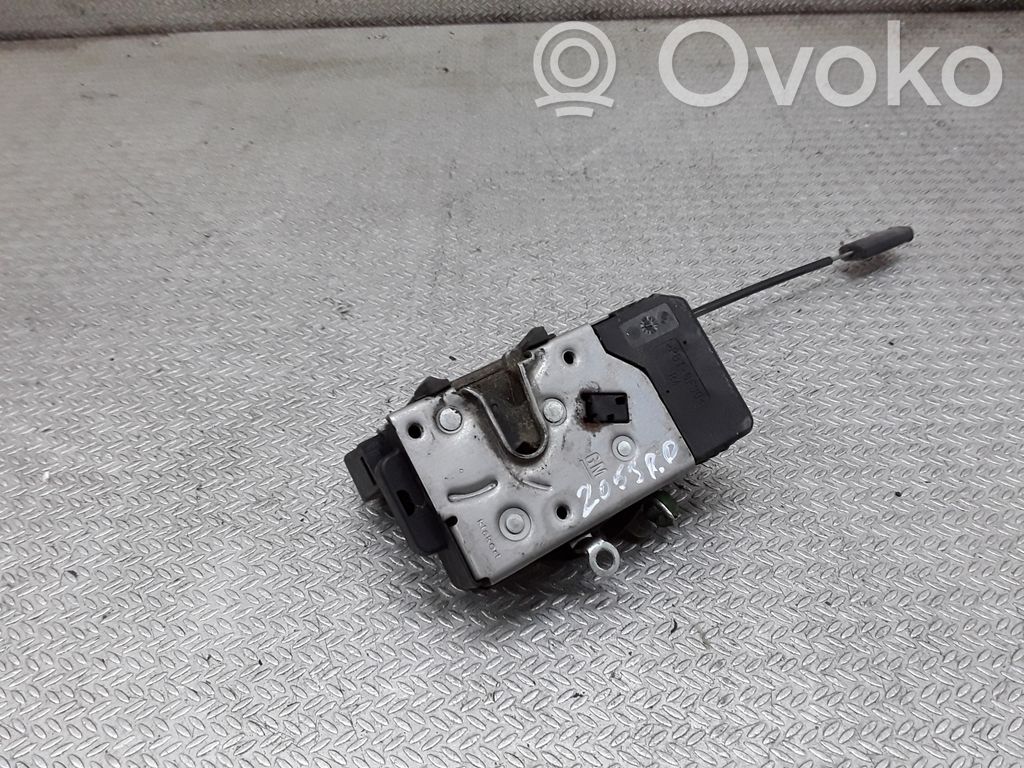Opel Corsa C Front door lock 