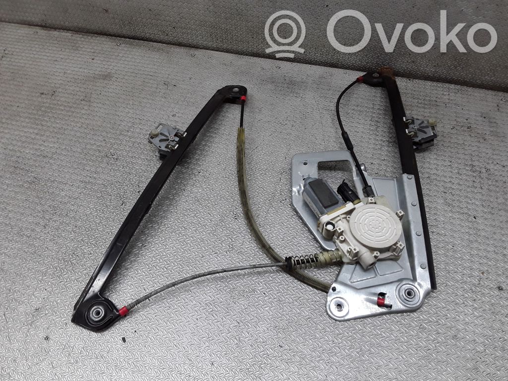 Front door window regulator with motor   9030144