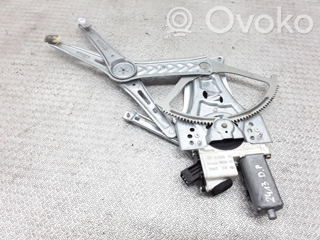 Opel Signum Regulador de puerta delantera con motor