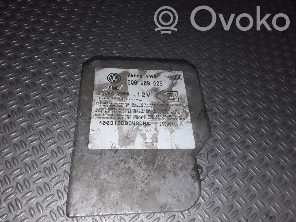Airbag control unit/module   6Q0909605