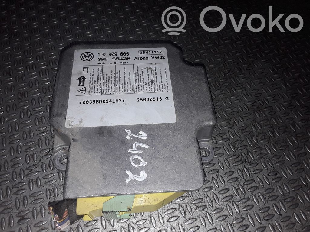 Unidad de control/módulo del Airbag   1T0909605