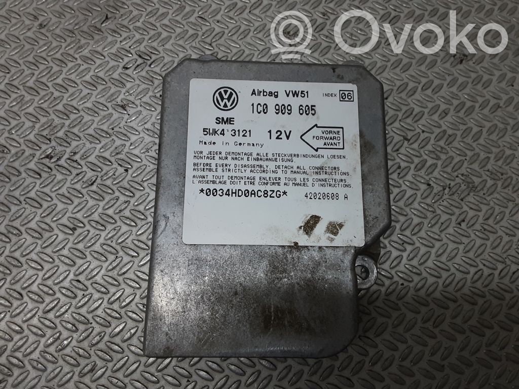 Turvatyynyn ohjainlaite/moduuli   1C0909605