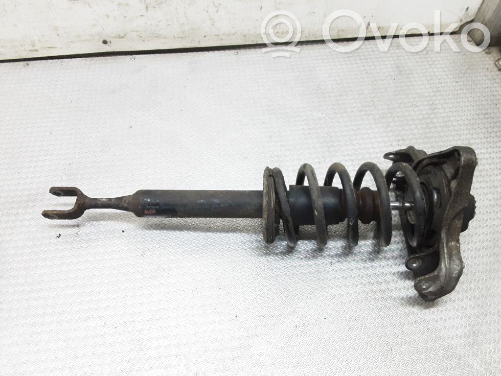 Front shock absorber with coil spring