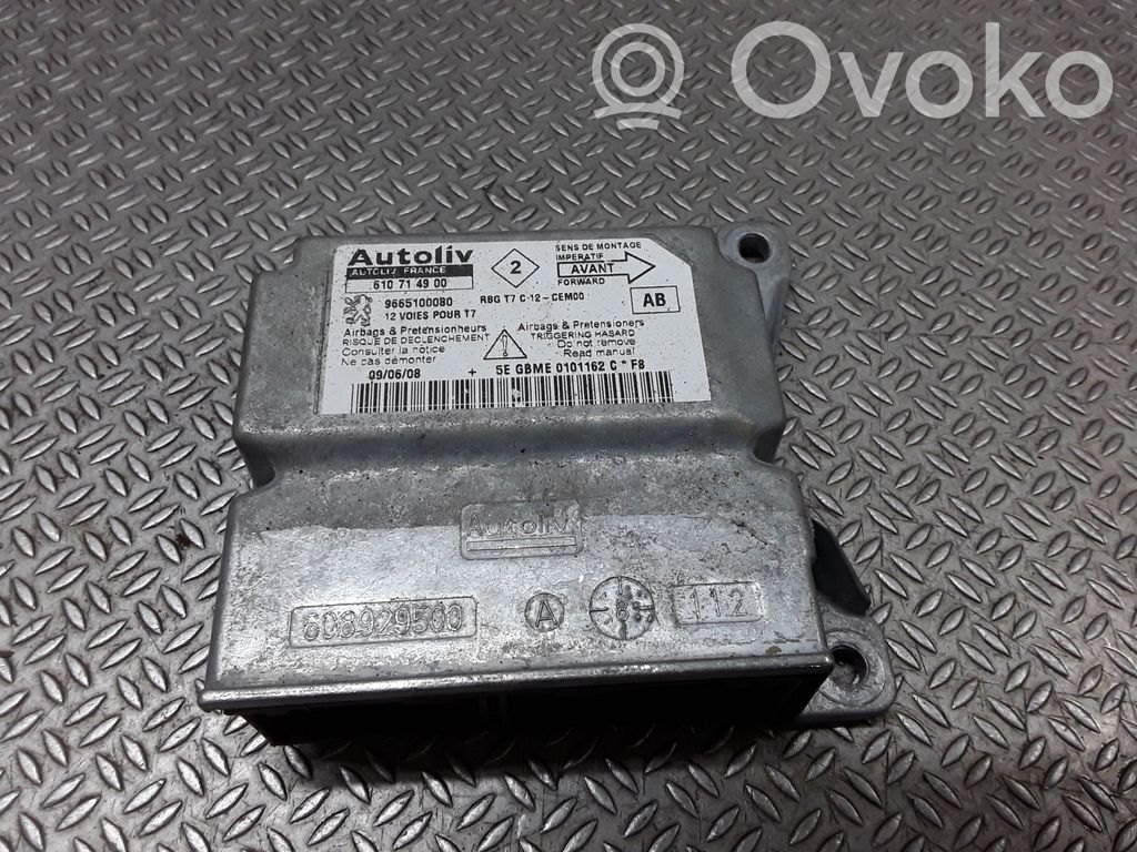 Peugeot 308 Centralina/modulo airbag