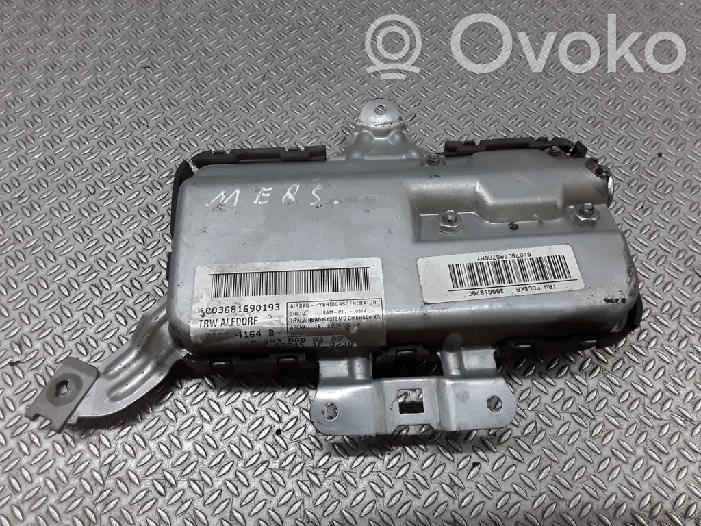 Mercedes-Benz C W203 Airbag portiera posteriore