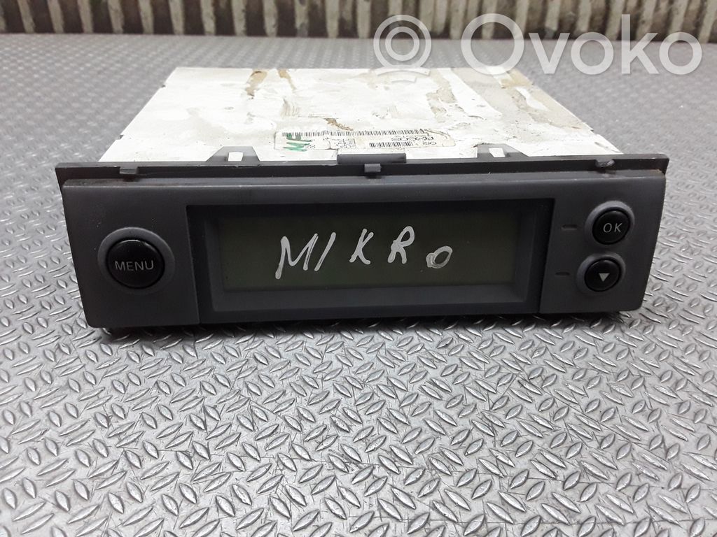 Nissan Micra Monitori/näyttö/pieni näyttö 