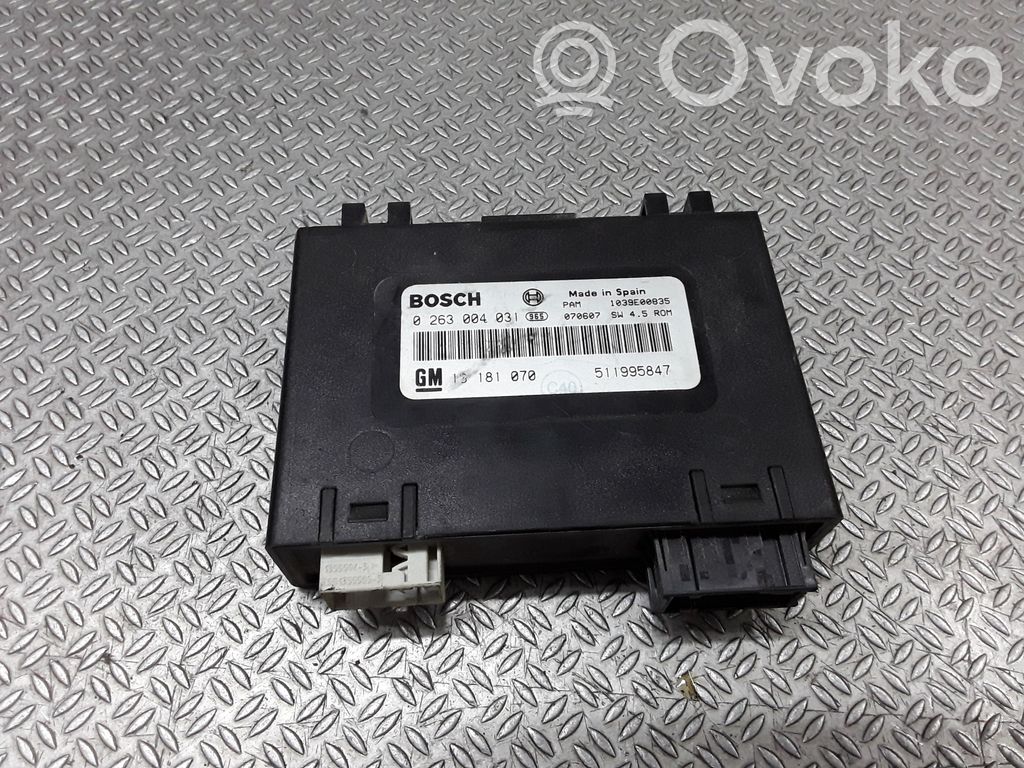 Sterownik / Moduł parkowania PDC   131181070,0263004031