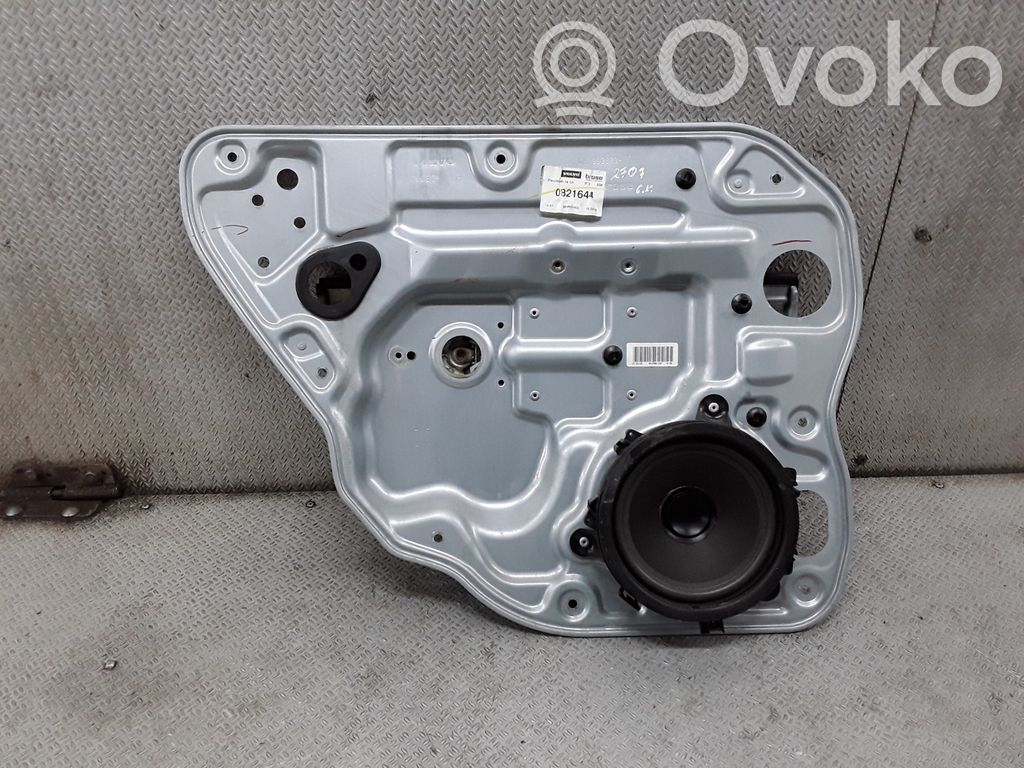Volvo V50 Mechanizm podnoszenia szyby tylnej bez silnika 