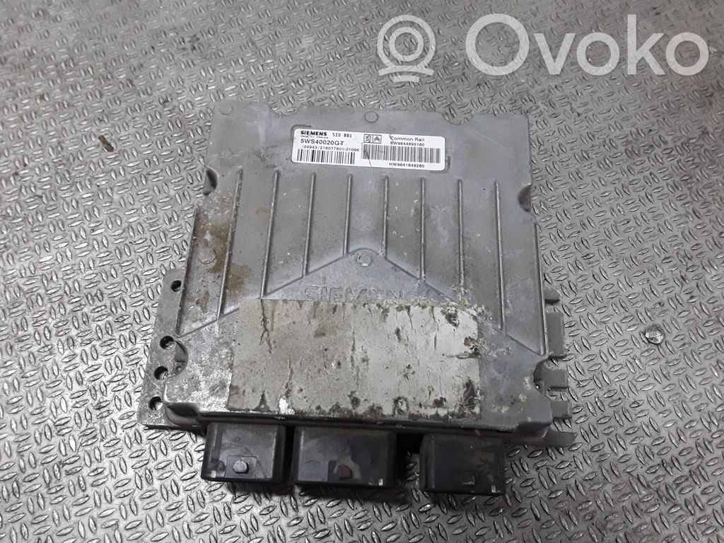 Peugeot 307 Engine control unit/module 