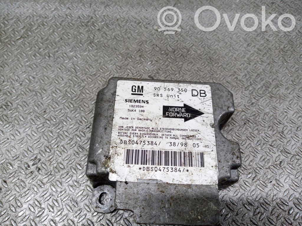 Airbag control unit/module   90569350DB