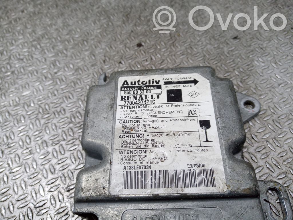 Renault Scenic I Airbag control unit/module 
