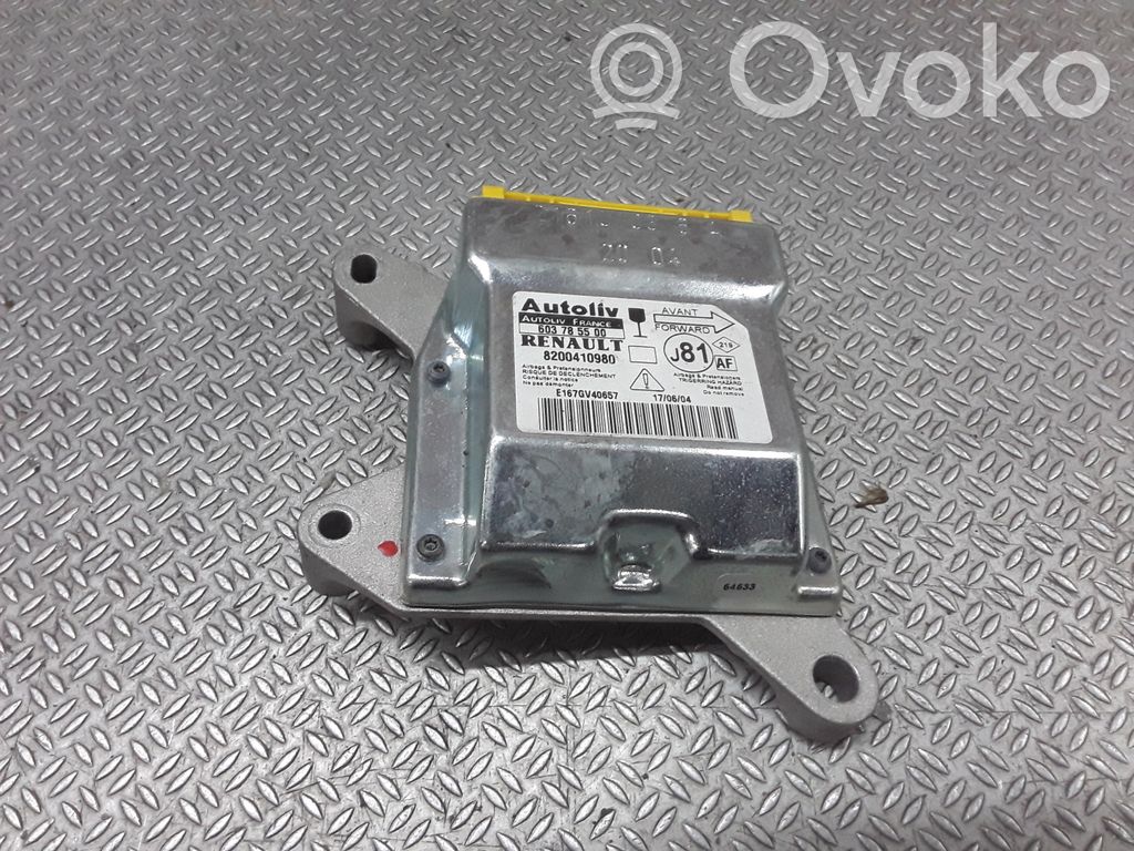 Airbag control unit/module   8200410980