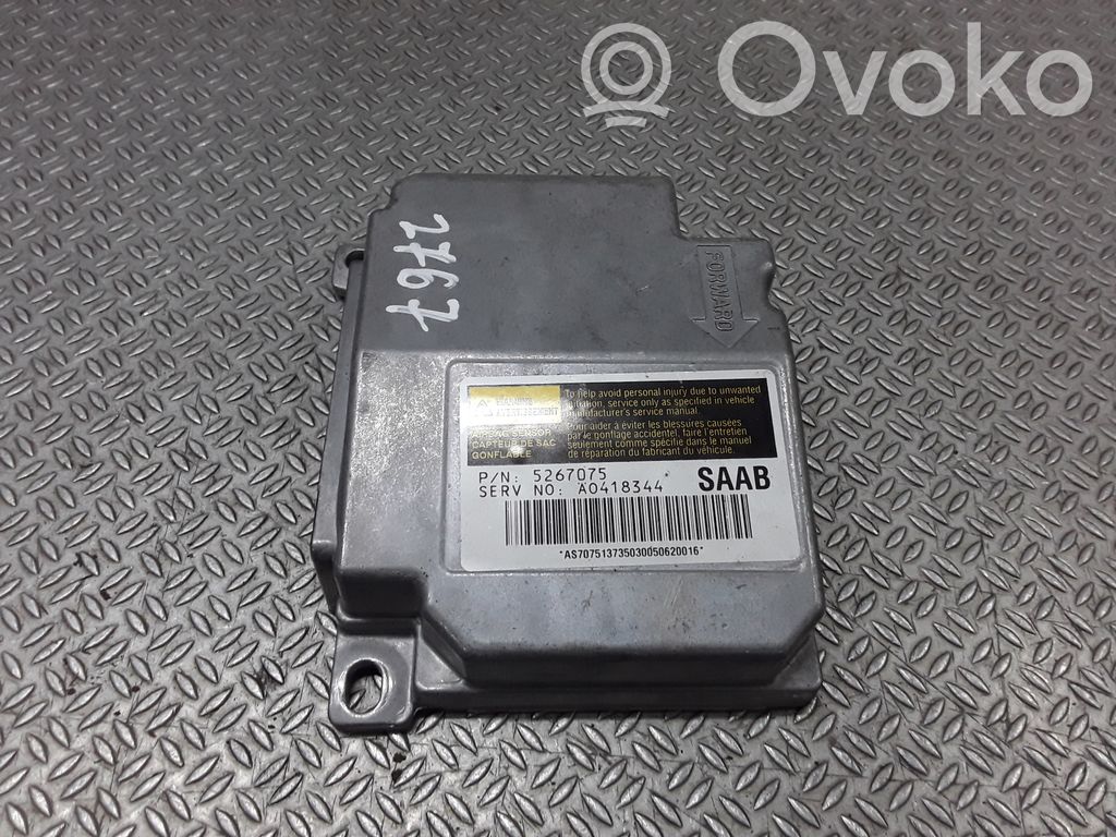 Saab 9-5 Airbag control unit/module 
