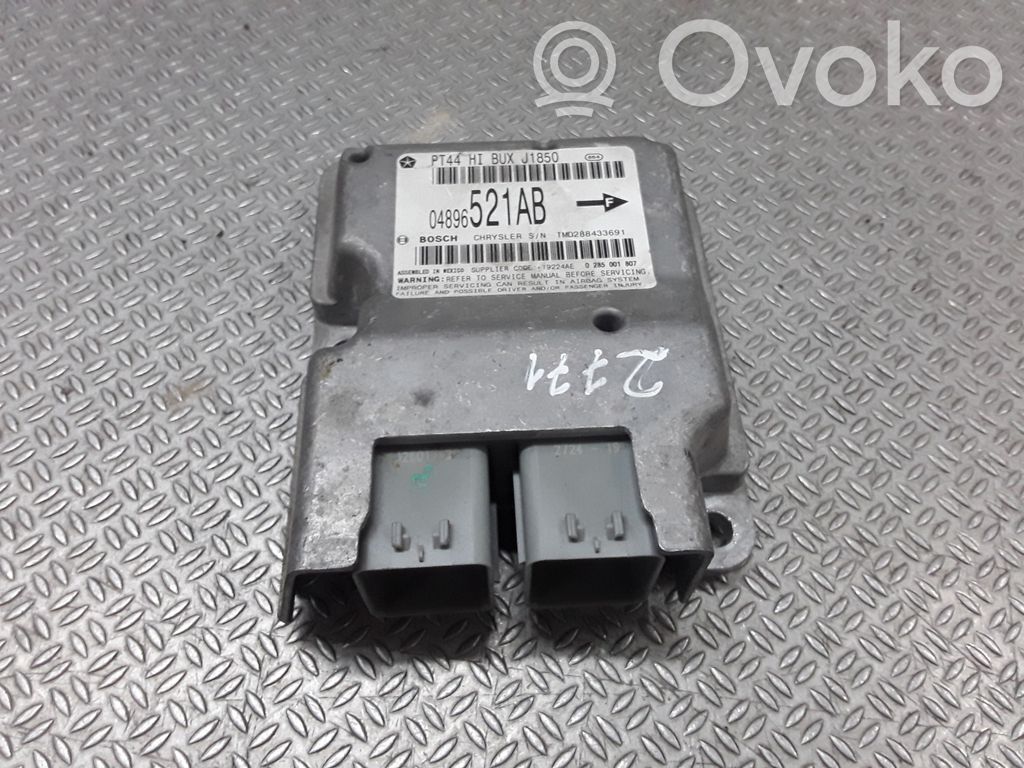 Airbag control unit/module   04896521AB