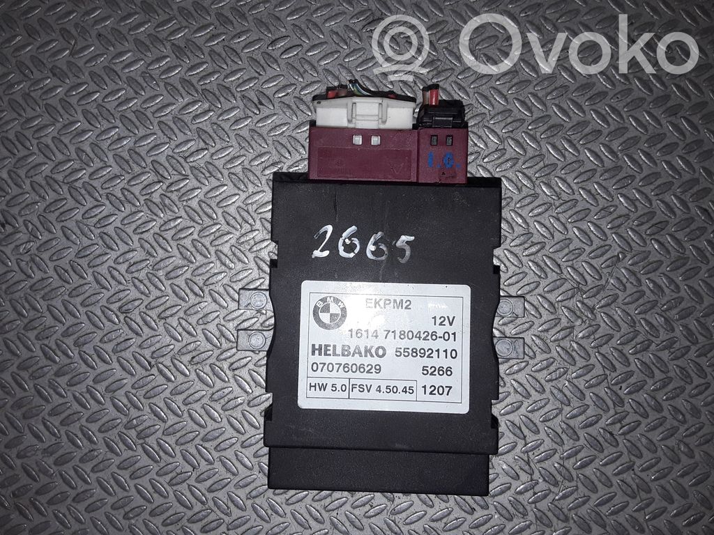 BMW 1 E81 E87 Fuel injection pump control unit/module 