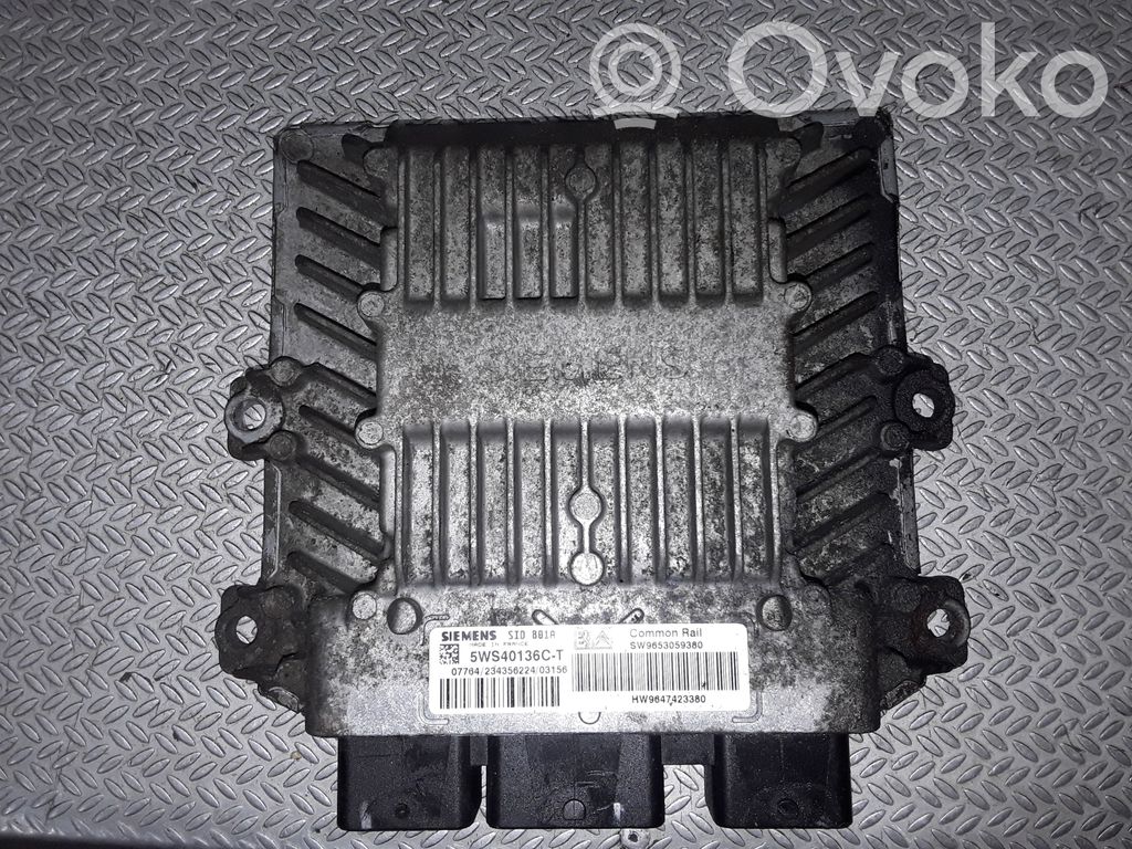 Citroen C3 Engine control unit/module 