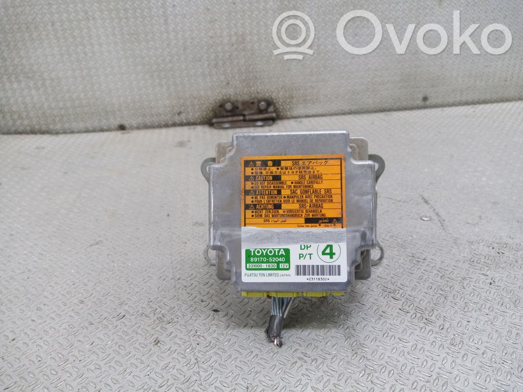 Centralina/modulo airbag   8917052040