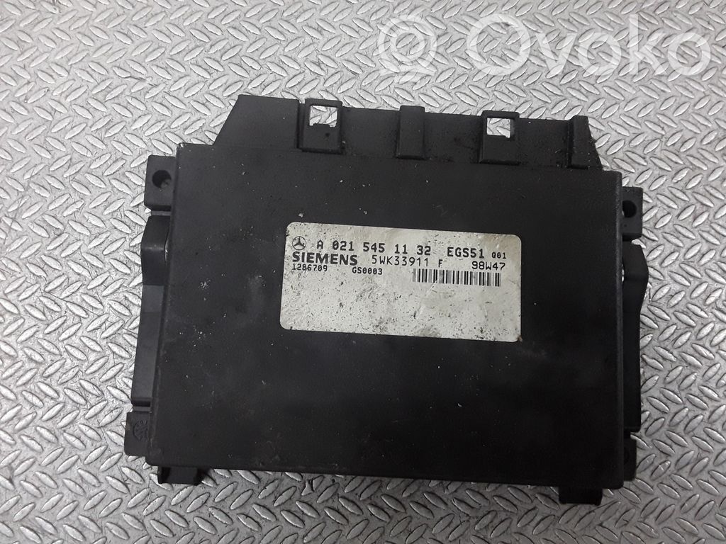 Gearbox control unit/module   A0215451132,5WK33911F