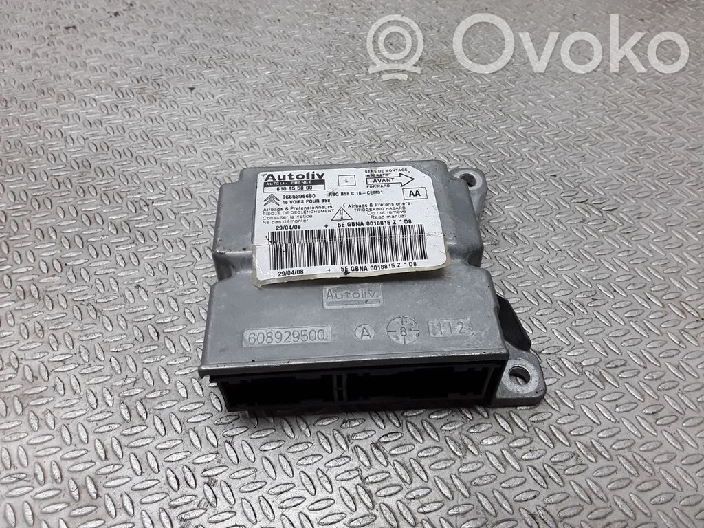 Citroen C4 Grand Picasso Unitate/modul de comandă airbaguri 