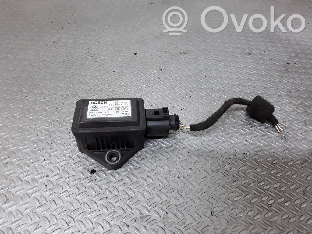Capteur de vitesse de lacet d'accélération ESP   8E0907637A