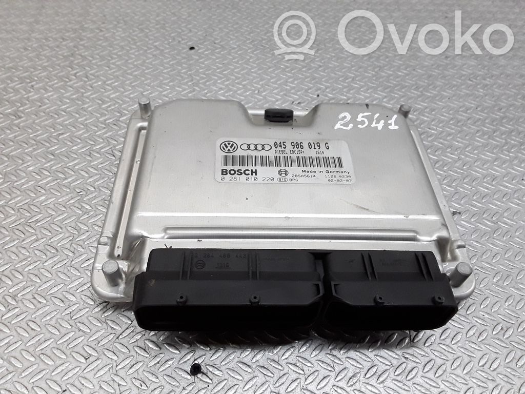 Sterownik / Moduł ECU   045906019G,0281010220
