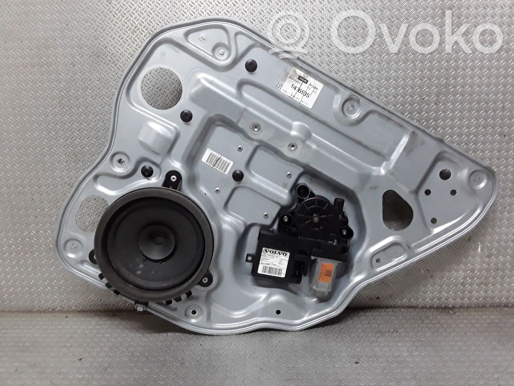 Volvo V50 Regulador de puerta trasera con motor