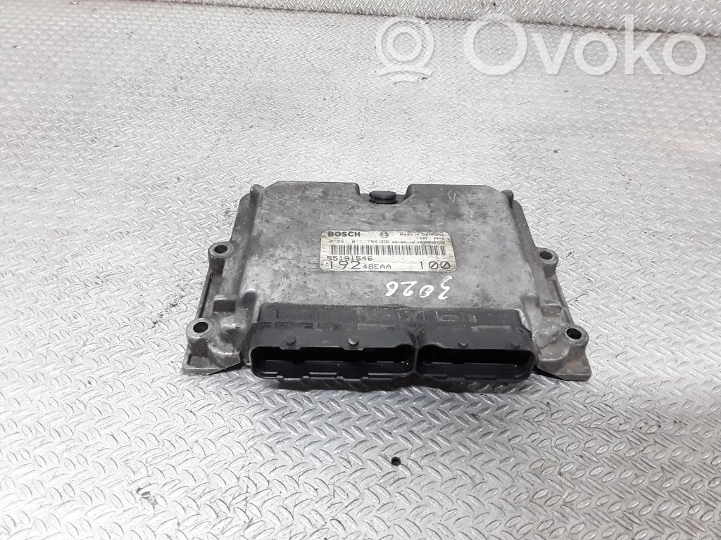 Engine control unit/module   55191546,0281011799