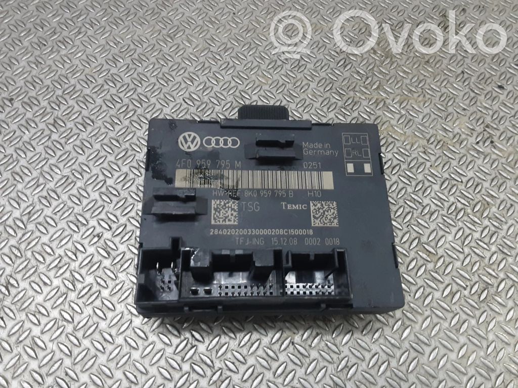 Unité de commande module de porte   4F0959795M