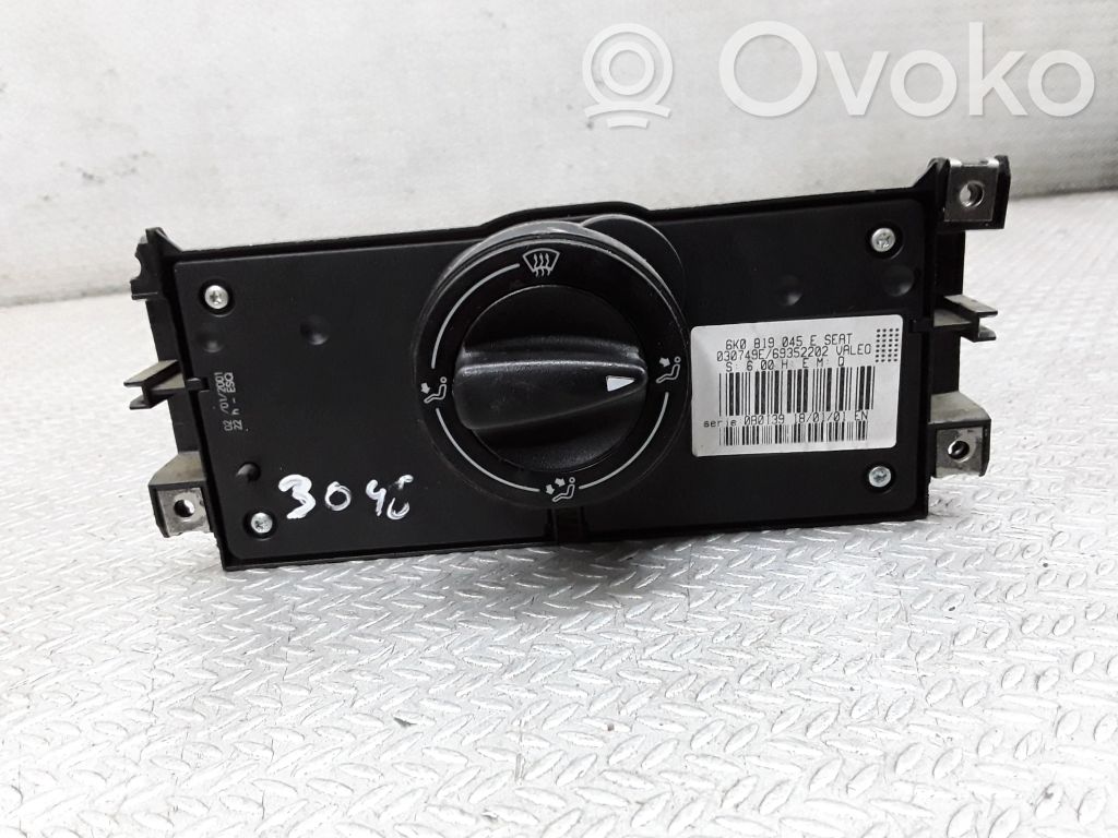 Unitate control climatizare   6K0819045E