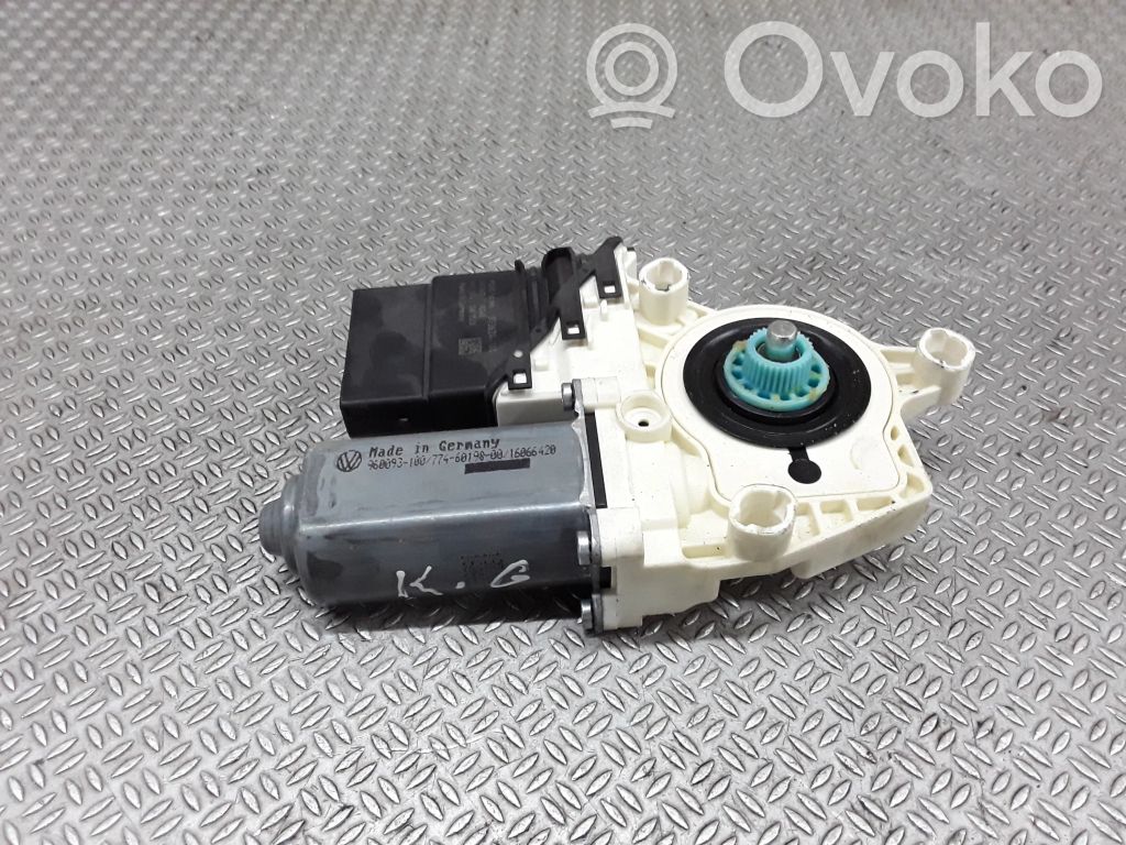 Volkswagen PASSAT B6 Asa reguladora de la puerta trasera 