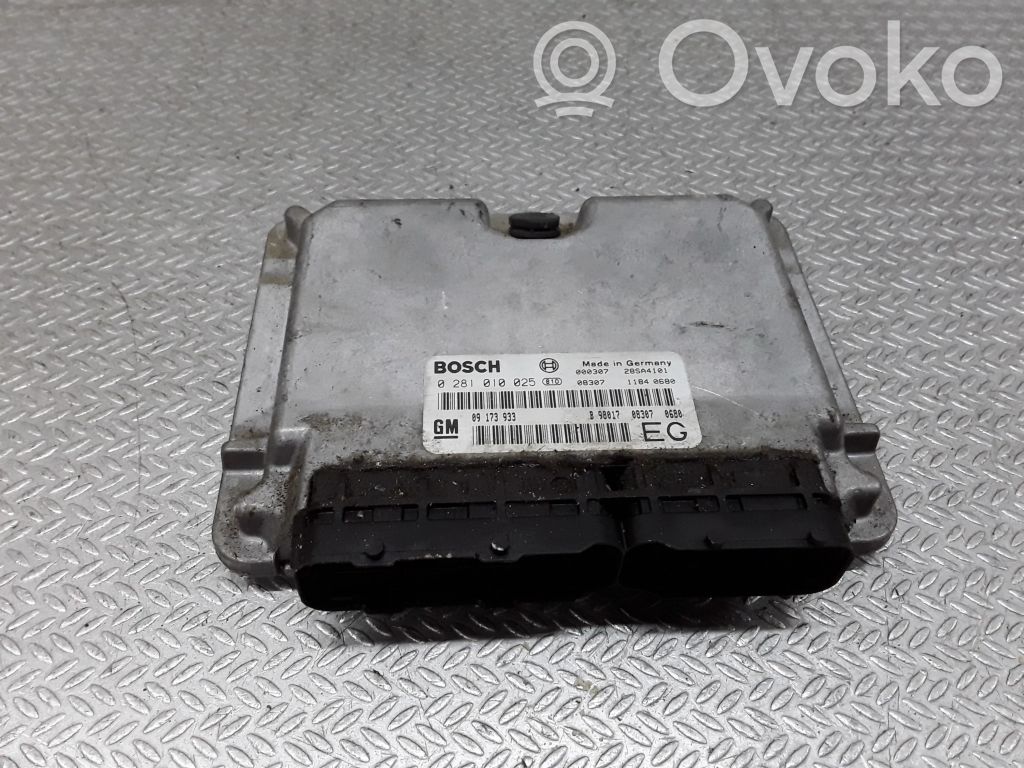 Engine control unit/module   0281010025,09173933
