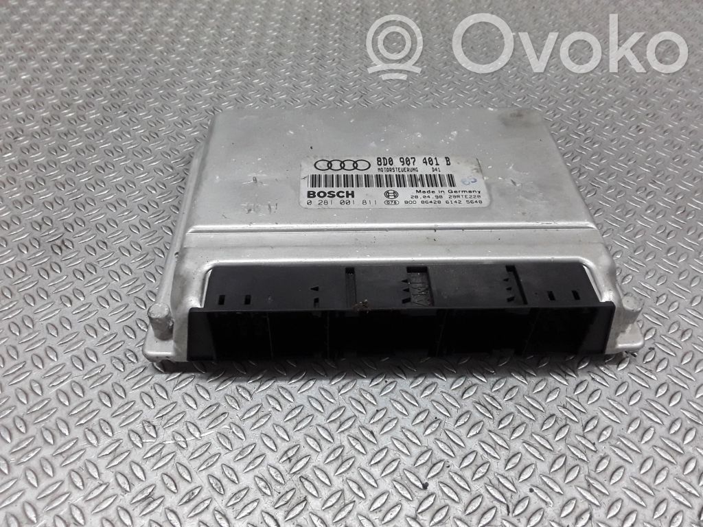 Engine control unit/module   8D0907401B,0281001811