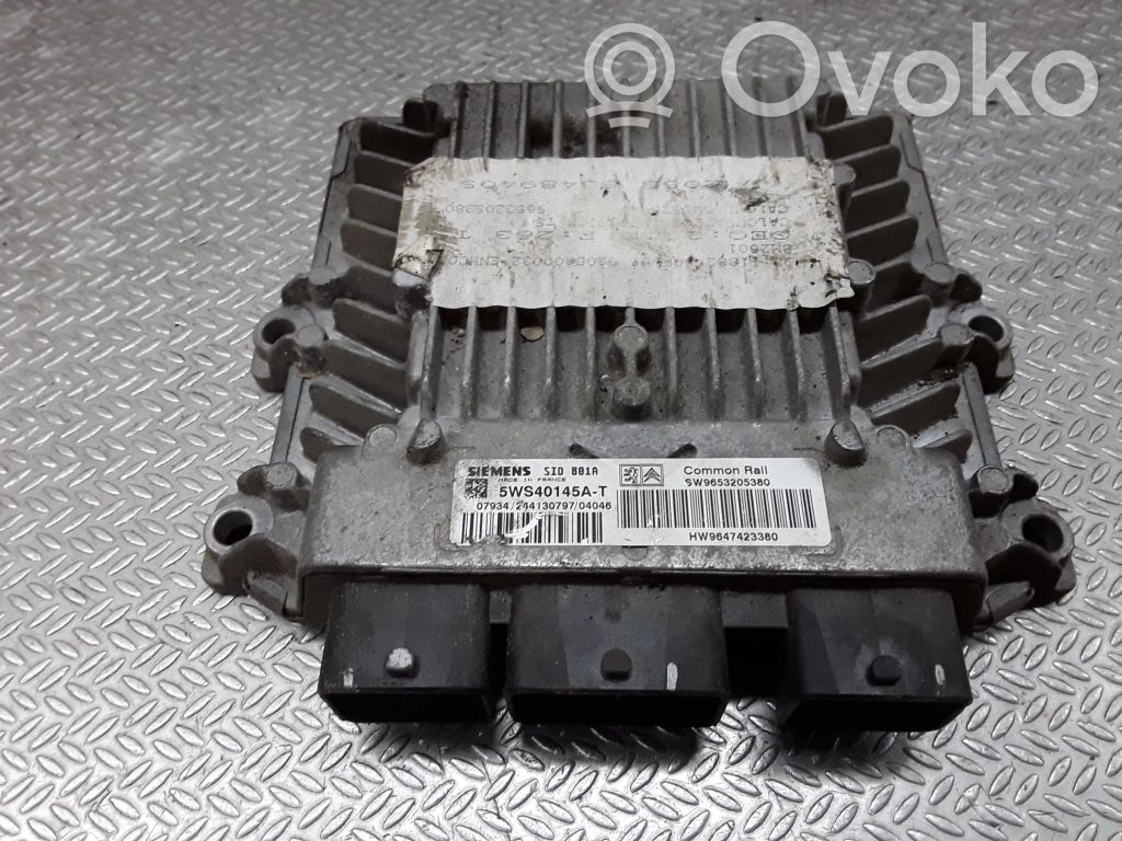 Peugeot 307 Engine control unit/module 