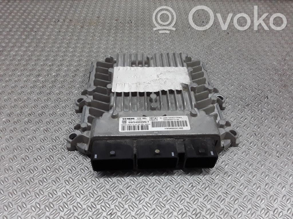 Engine control unit/module   SW9656413180