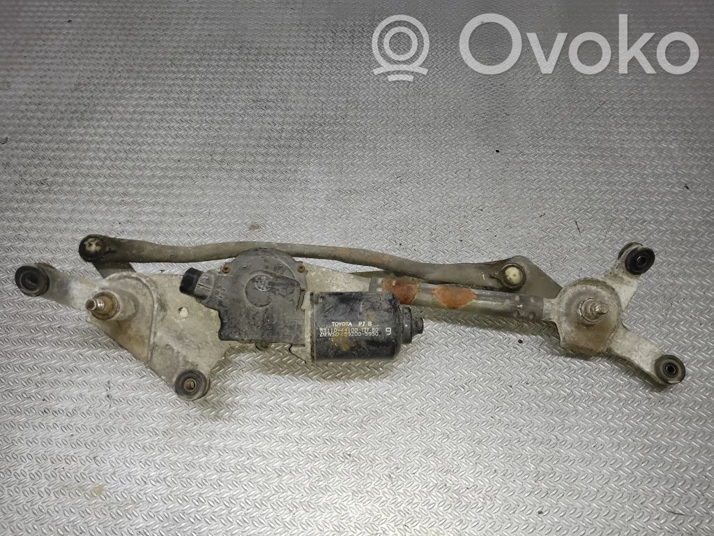 Toyota Avensis Verso Tringlerie et moteur d'essuie-glace avant