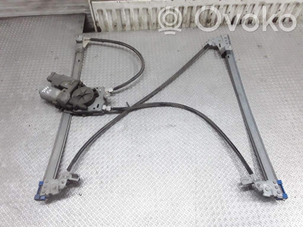 Front door window regulator with motor   400626C