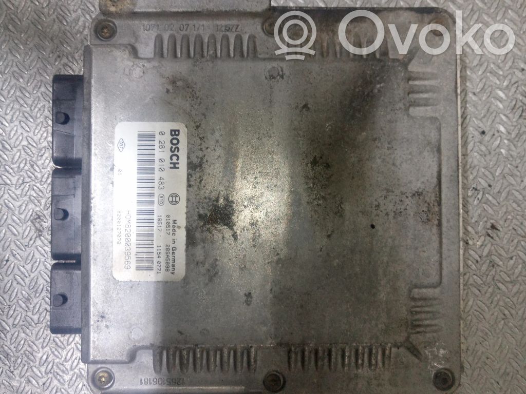 Moottorin ohjainlaite/moduuli   0281010483