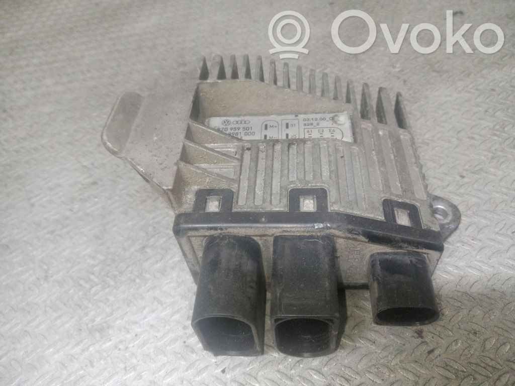 Audi A2 Coolant fan relay 