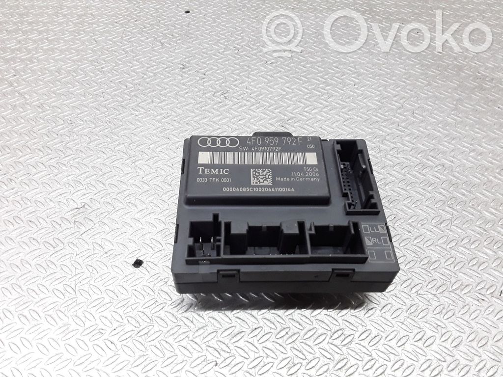 Unidad de control/módulo de la puerta   4F0959792F,4F0910792F