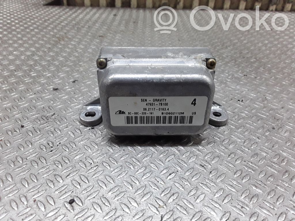 ESP acceleration yaw rate sensor   47930CG180