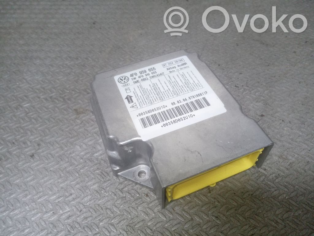 Unidad de control/módulo del Airbag   4F0959655,4F0910655