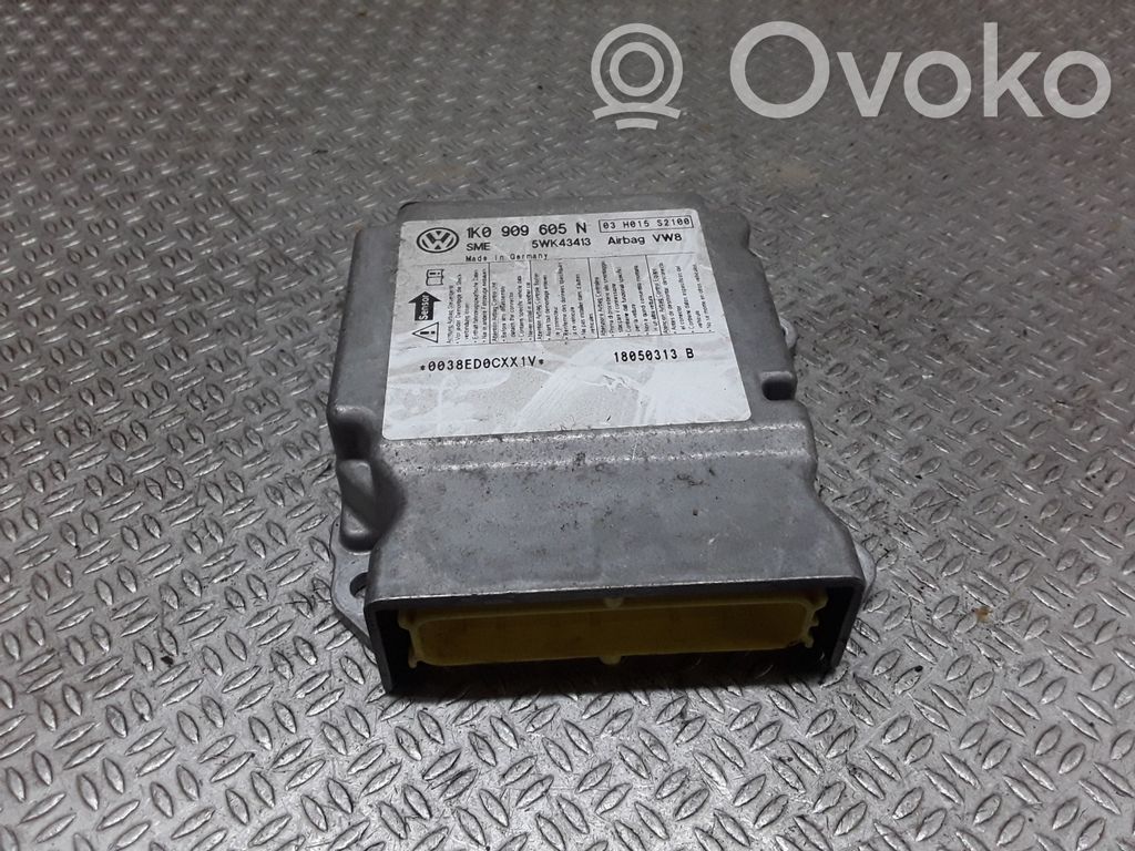 Volkswagen Golf Plus Unitate/modul de comandă airbaguri 
