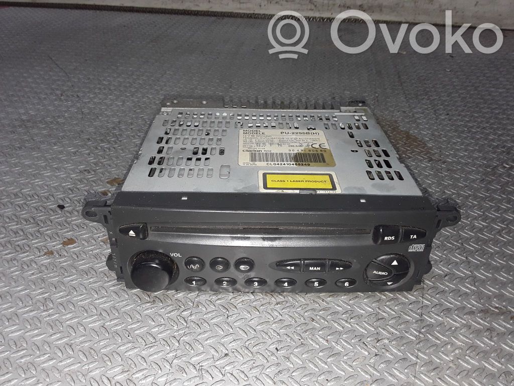 Panel / Radioodtwarzacz CD/DVD/GPS   9643180580