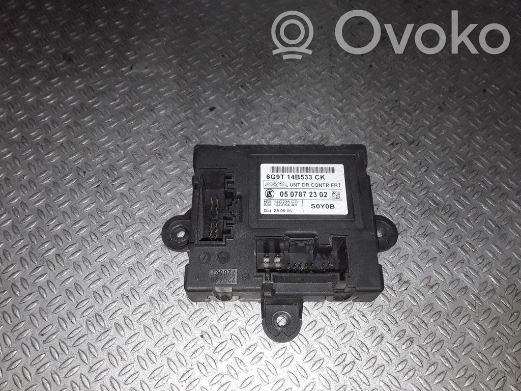 Unité de commande module de porte   6G9T14B533CK