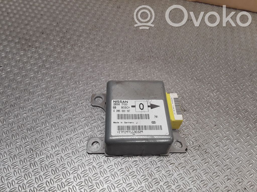 Airbag control unit/module   285567F001,0285001137