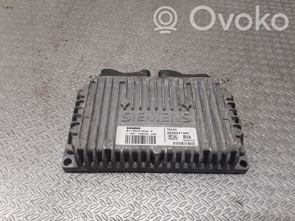 Gearbox control unit/module   9649341380