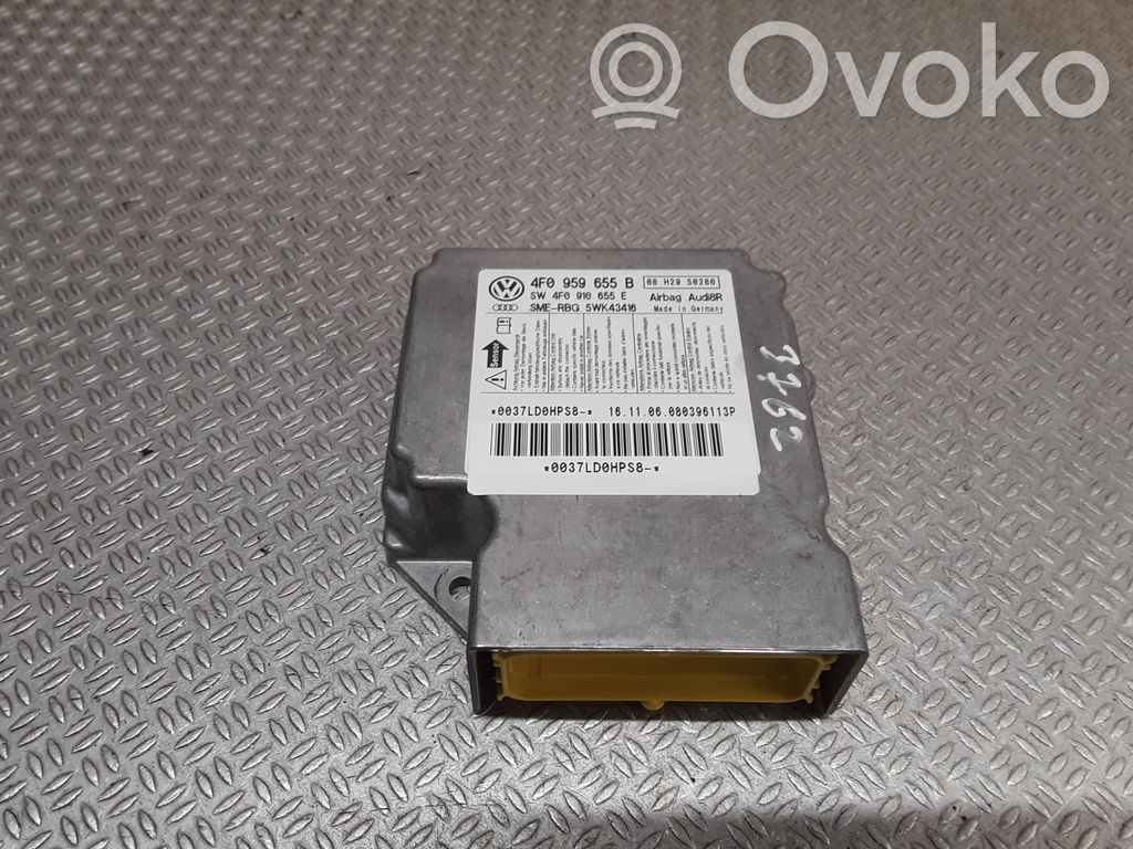 Audi A6 S6 C6 4F Airbag control unit/module 