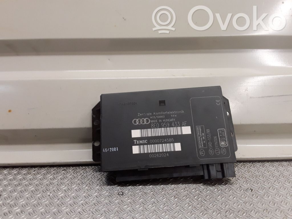 Audi A4 S4 B6 8E 8H Module confort 